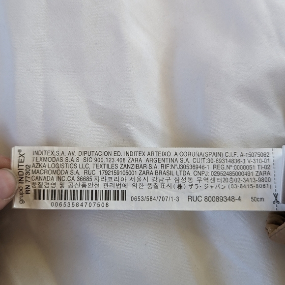 Zara Unisex  Kids Tan Quilted Puffy Stitched Bucket Hat - Picture 5 of 12